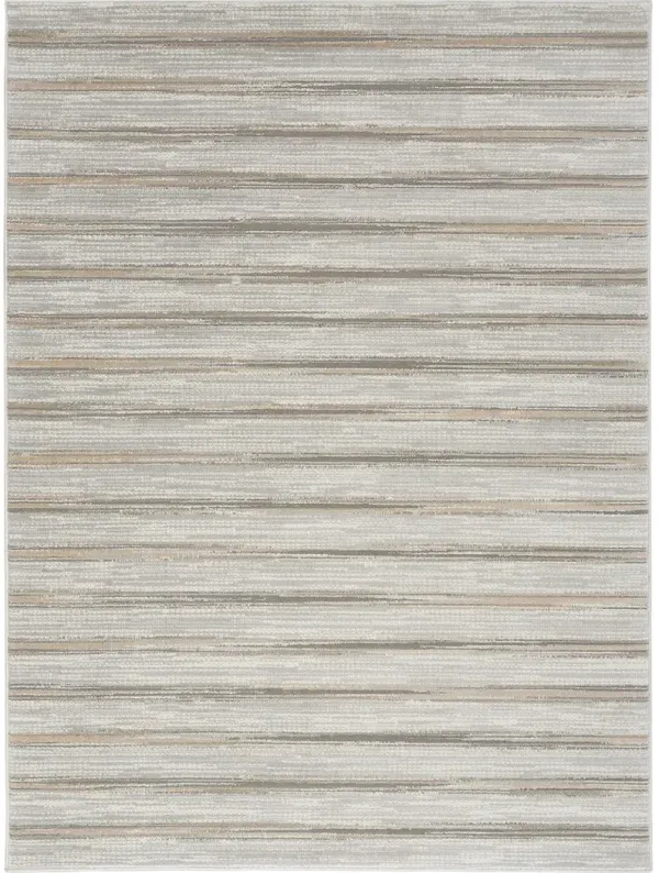 CK011 Verdant VRD03 Gray/Multicolor 5'3" x 7'3" Rug