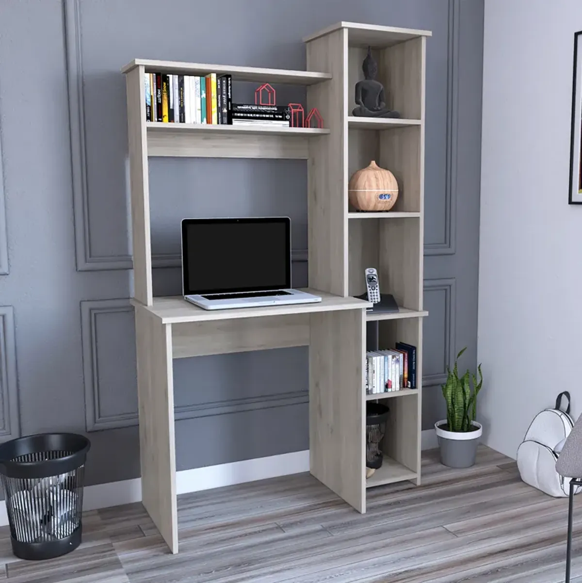 Desk Logan, Office, Light Gray