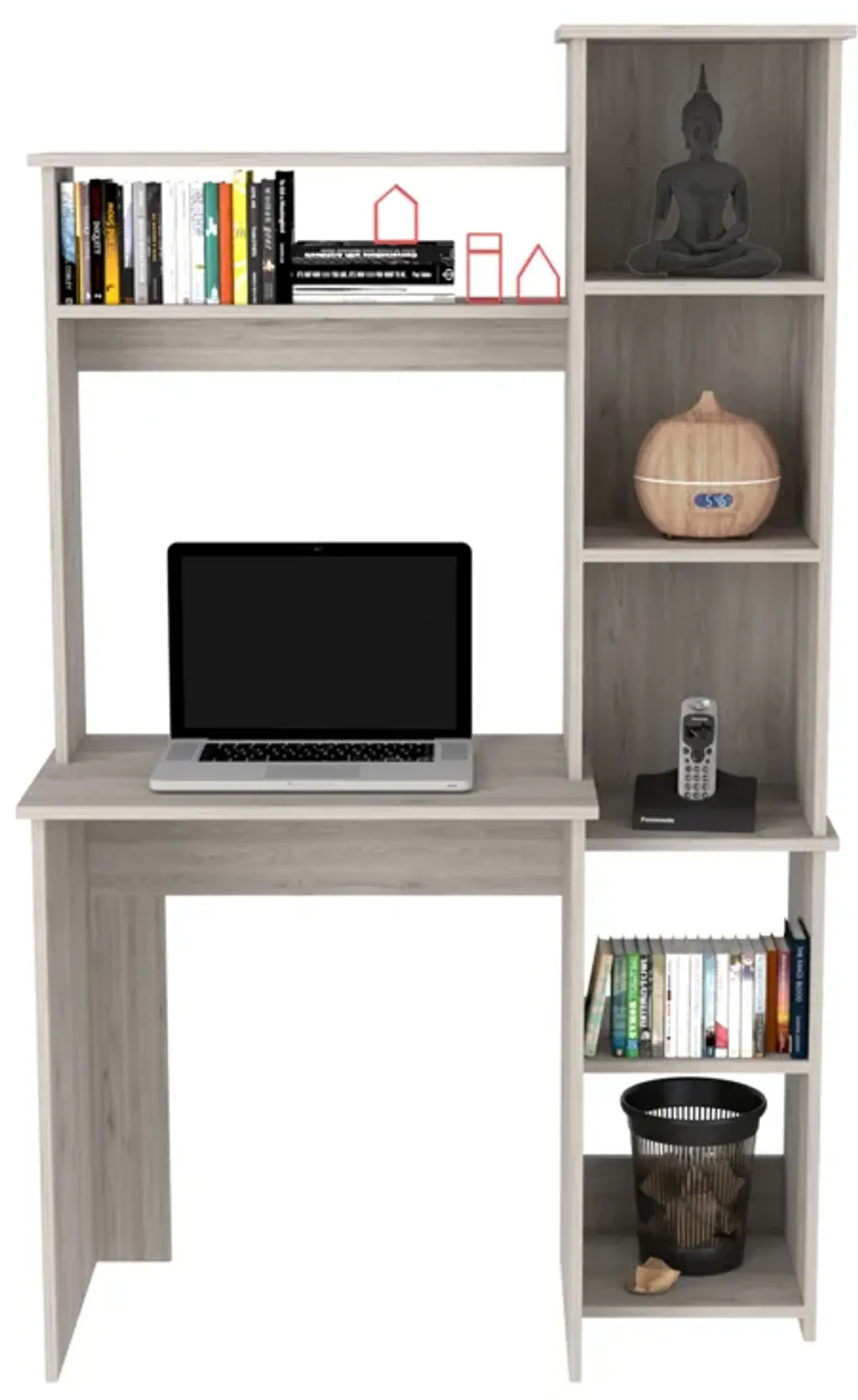 Desk Logan, Office, Light Gray