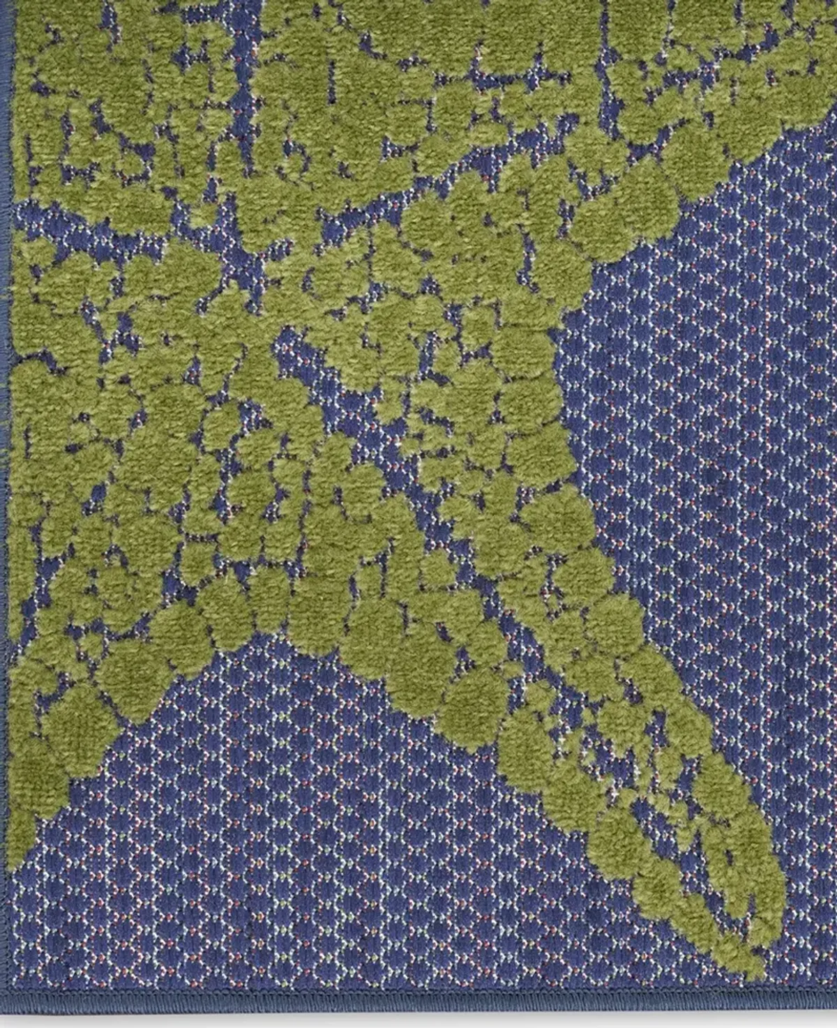 Aloha ALH28 Blue/Multicolor 2'3" x 8' Rug