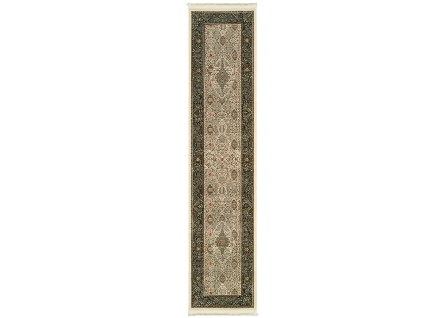 Masterpiece 2'3" x 10' Ivory Rug