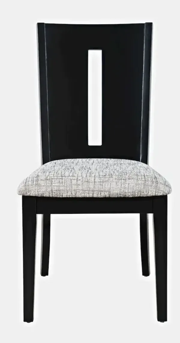 Jofran Urban Icon Contemporary Slotback Upholstered Dining Chair (Set of 2)