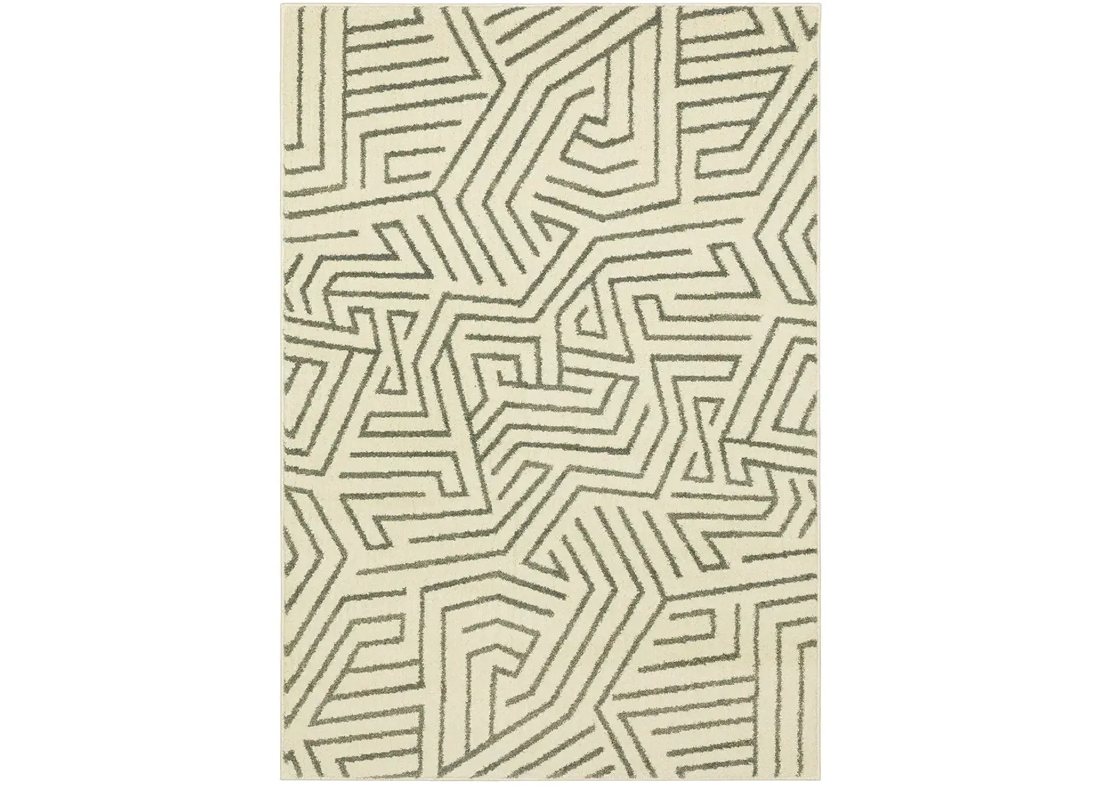 Seneca 3'10" x 5'5" Beige Rug