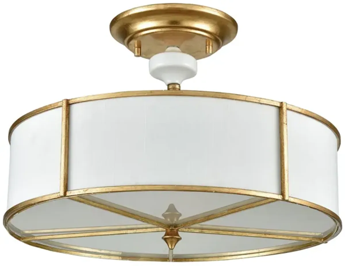 Ceramique Semi Flush Mount