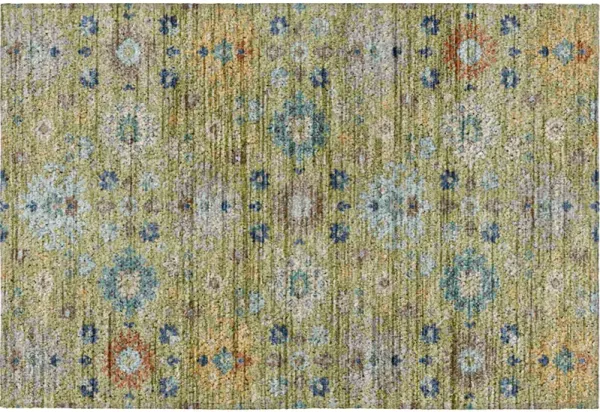 Silk Road Aloe 20" x 30" Rug