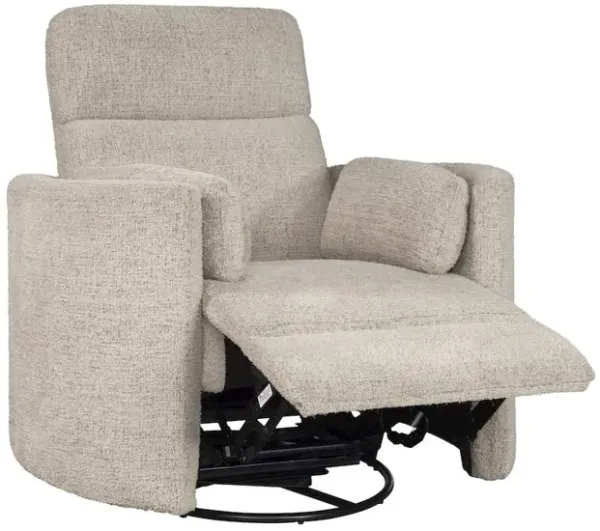 Parker Living Burlap Manual Swivel Recliner