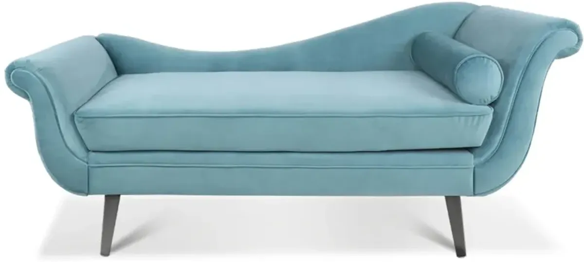 Chaise Lounge With Scroll Arms II