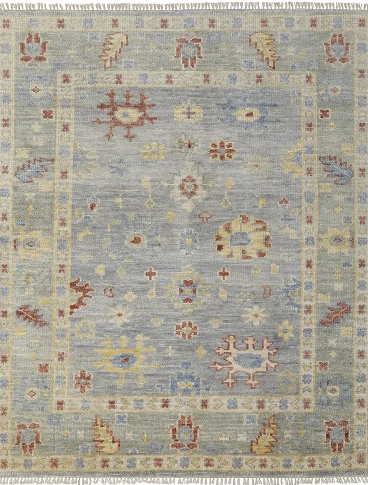 Fillmore 6954F 8' x 10' Blue/Taupe/Gray Rug