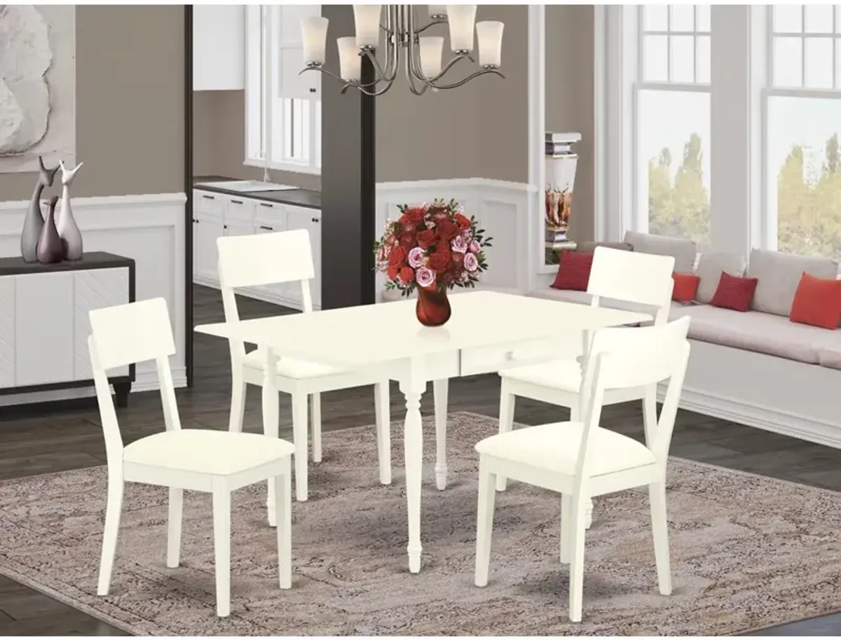 Dining Room Set Linen White