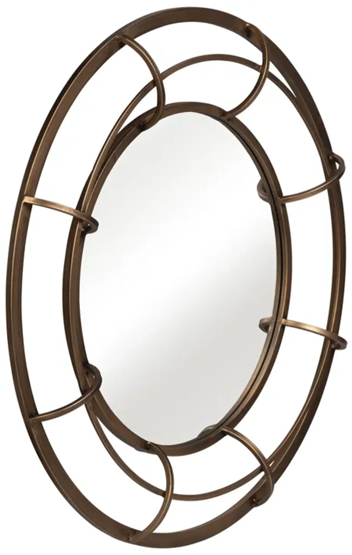 Metal Frame 28" Wall Mirror