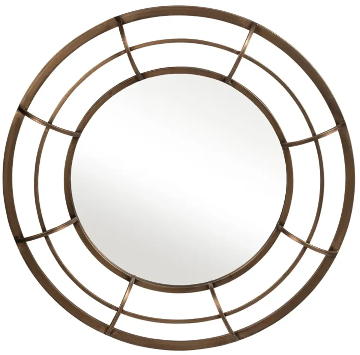 Metal Frame 28" Wall Mirror