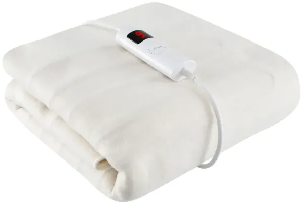 Machine Washable Electric Bed Warmer with Dual Controller 9 Heat Setting and 9-Hour Auto Off and Overheat Protection