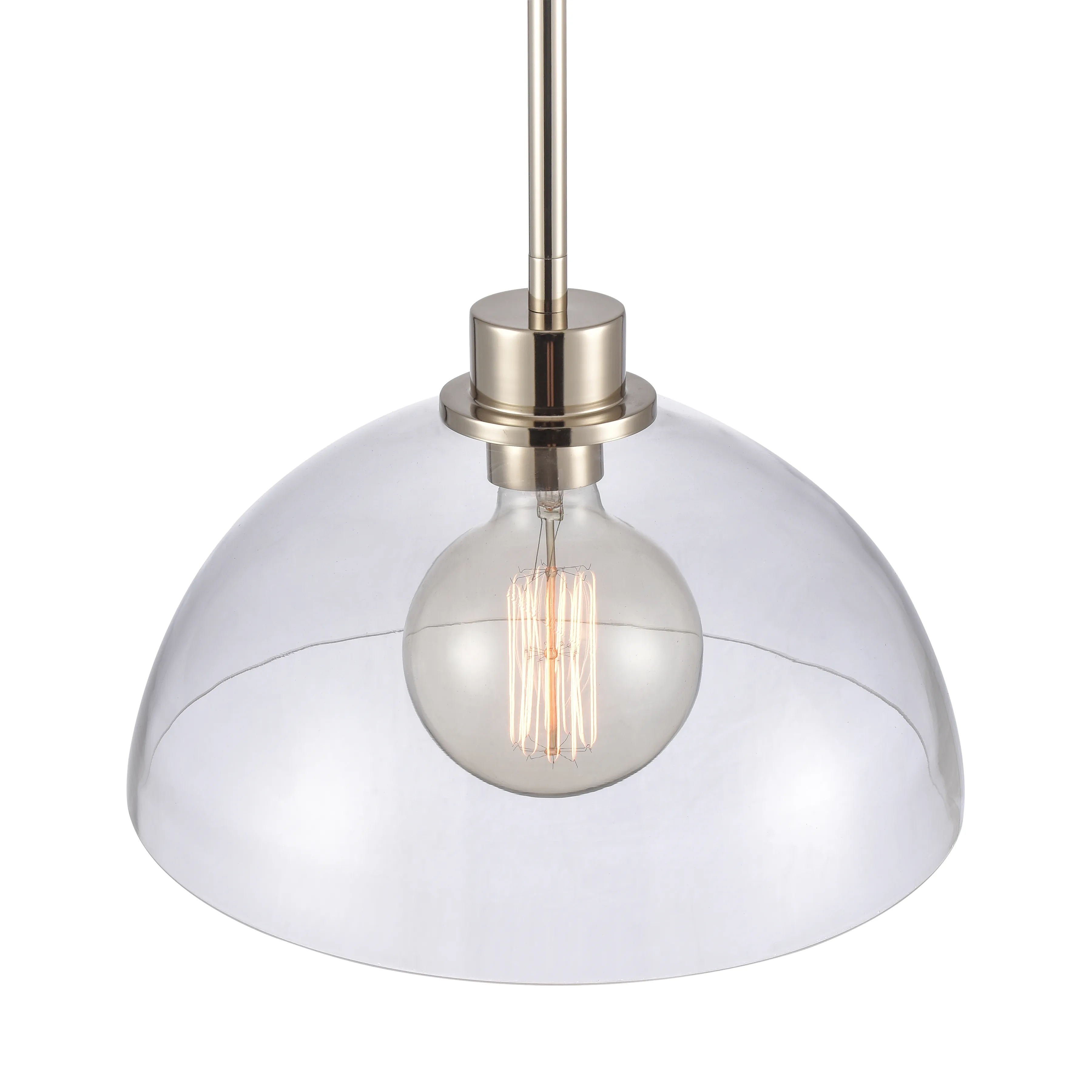 Julian 14'' Wide Silver 1-Light Pendant