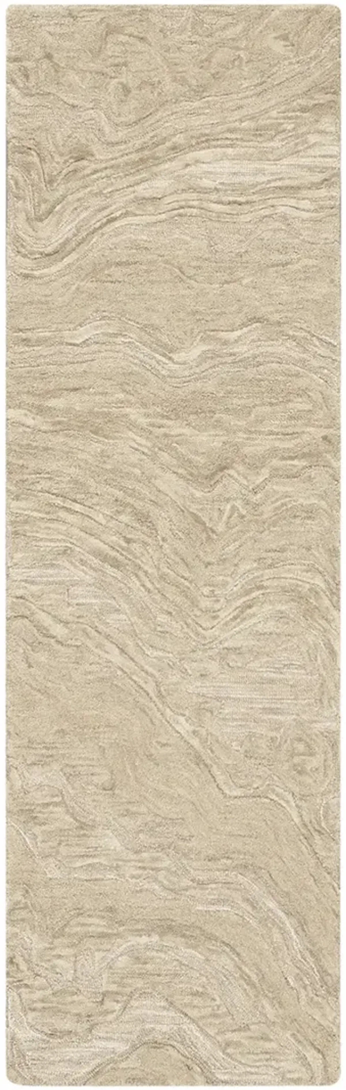 Graceful GRU01 Taupe 2'3" x 7'6" Rug