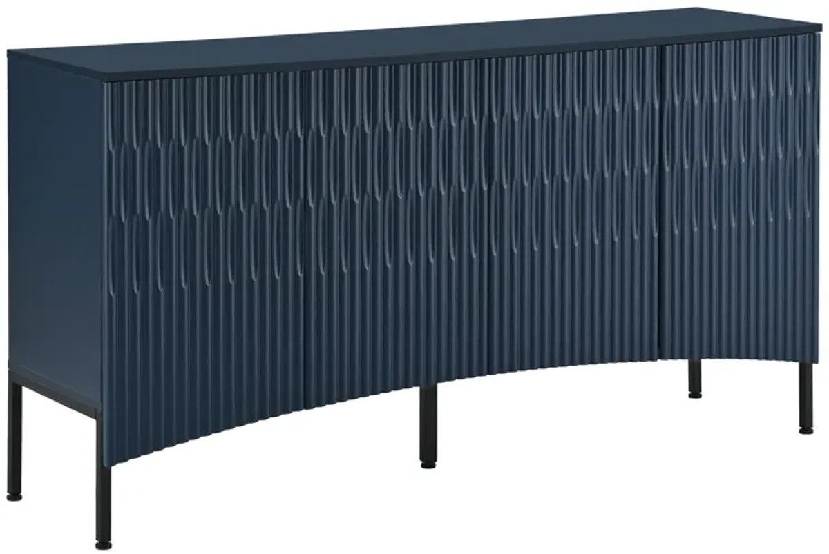 Merax Four-Door Sideboard Storage Cabinet