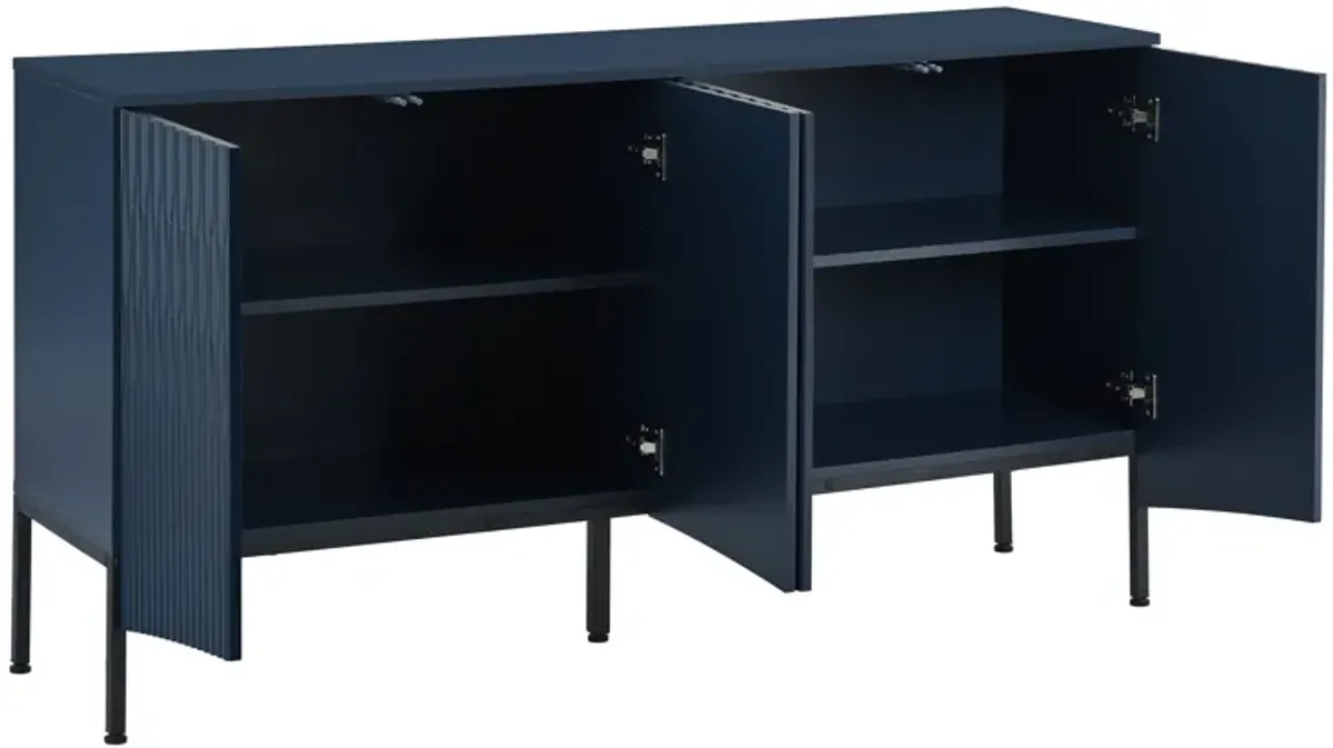 Merax Four-Door Sideboard Storage Cabinet