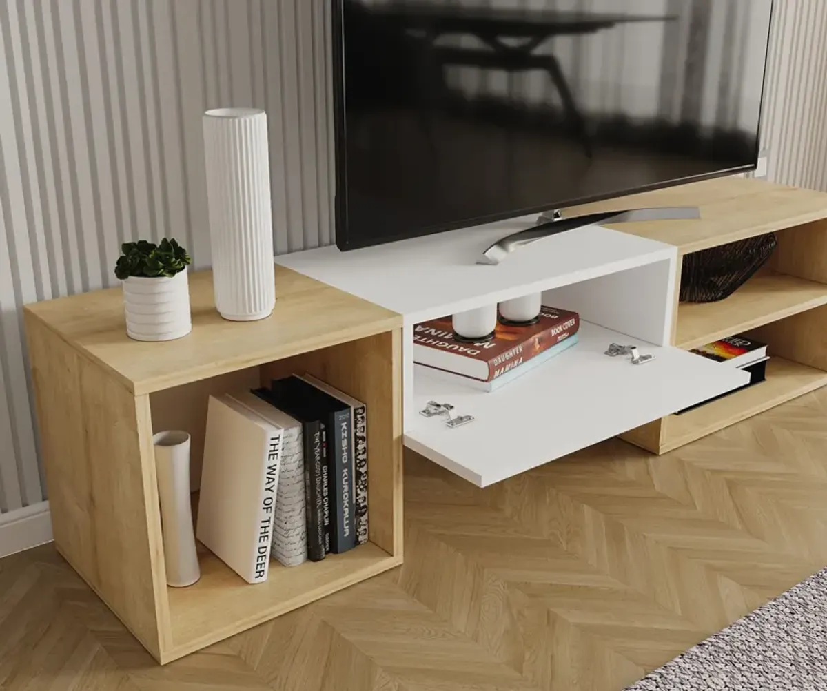 Magic1 Tv Stand White Sapphire