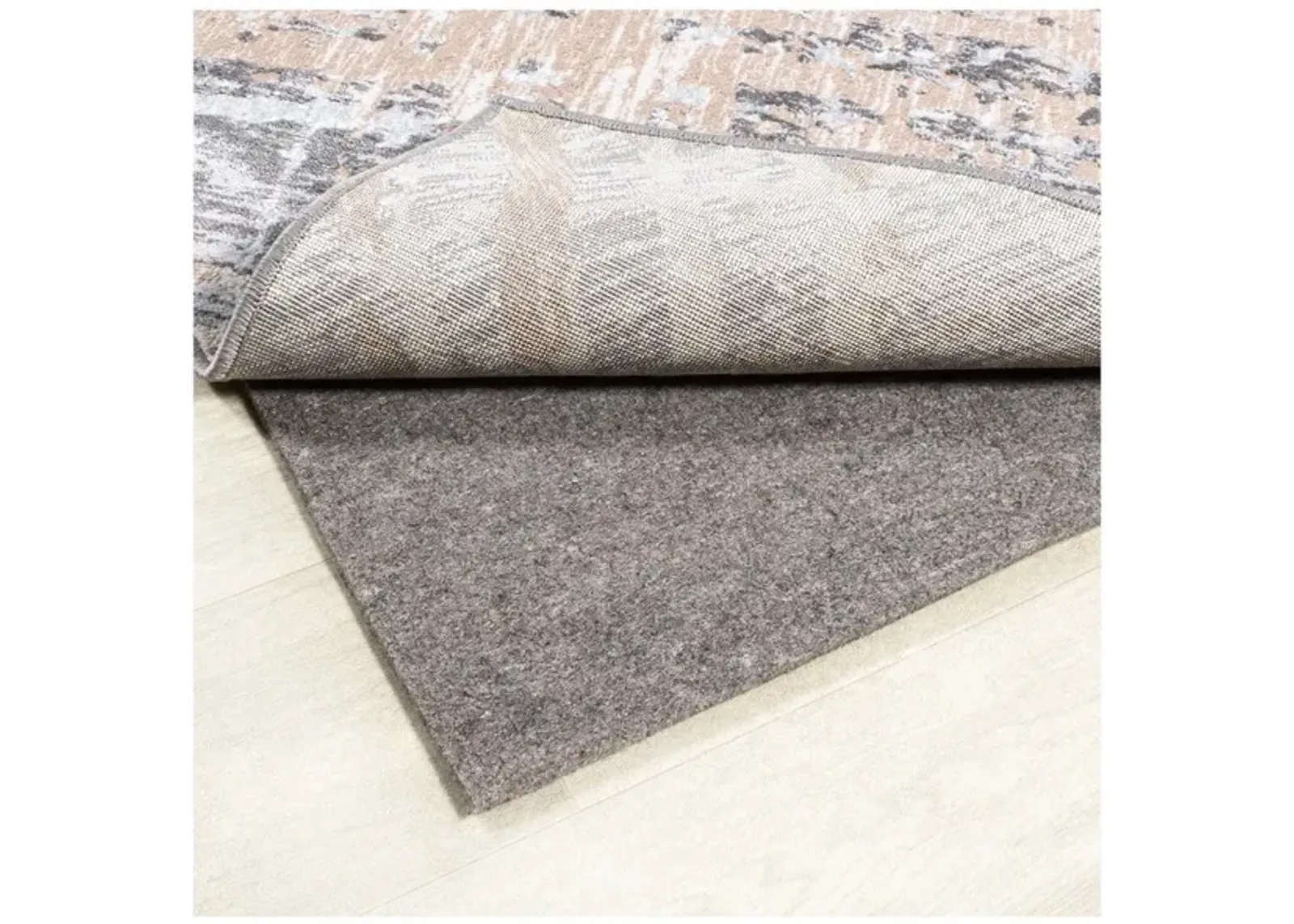 Comfort Plus Gray/Brown 2 ft. x 10 ft. Rug Pad