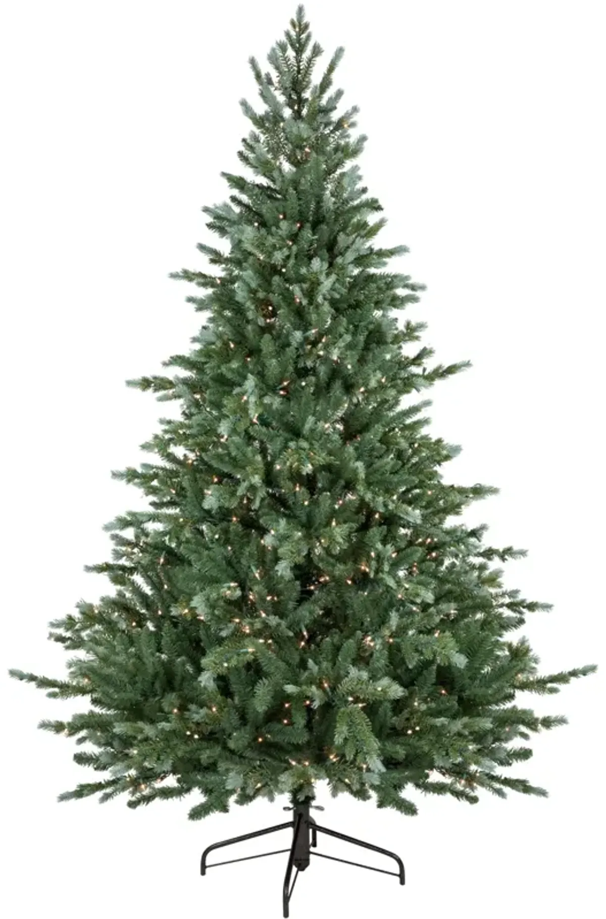 7' Pre-Lit Blue Spruce Artificial Christmas Tree  Clear Lights