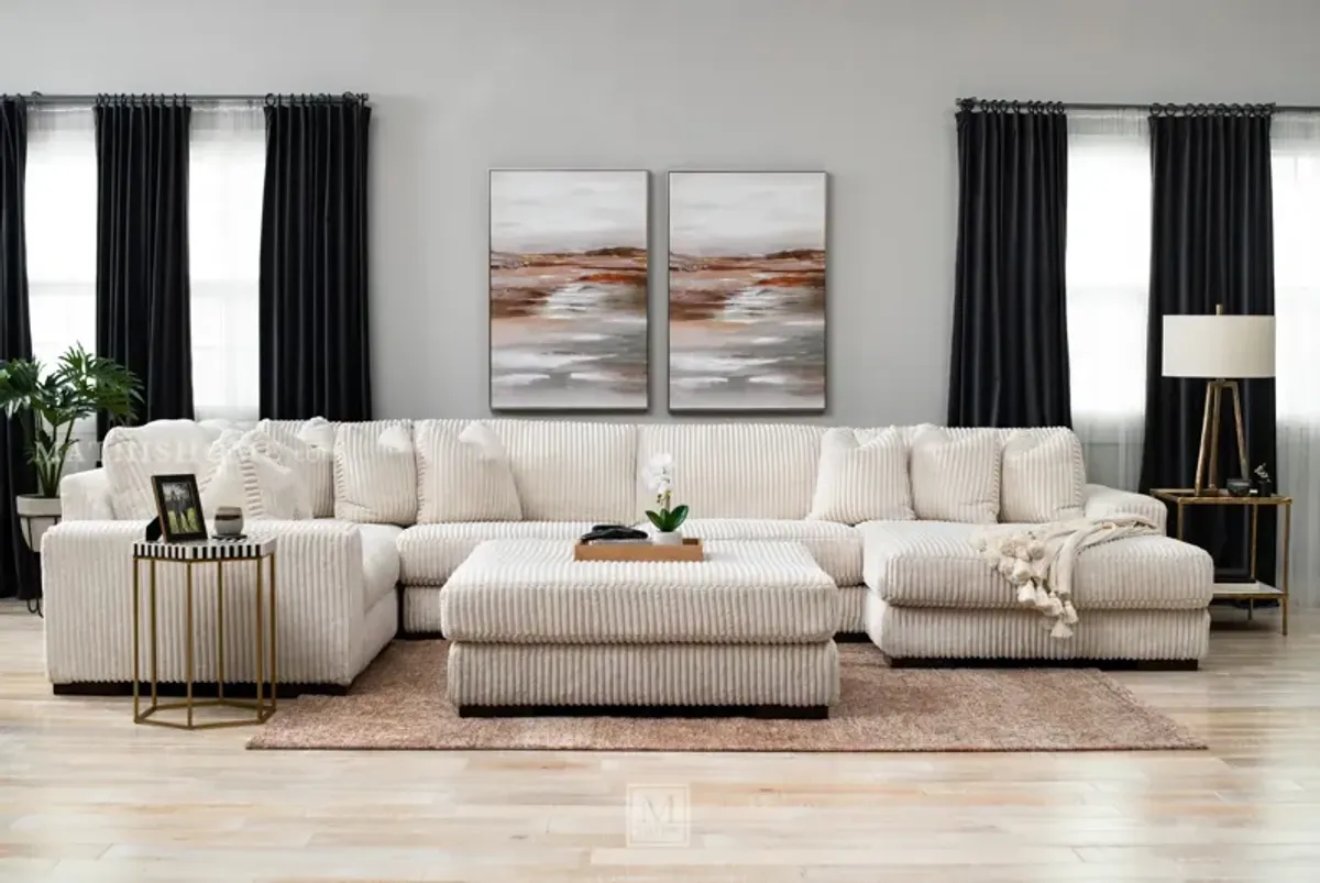 Lindyn Living Room Set in Ivory