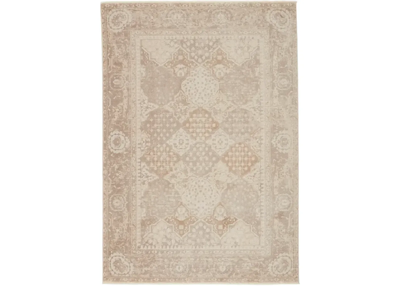 Vienne Lourdes Yellow/Gold 2'6" x 12' Runner Rug