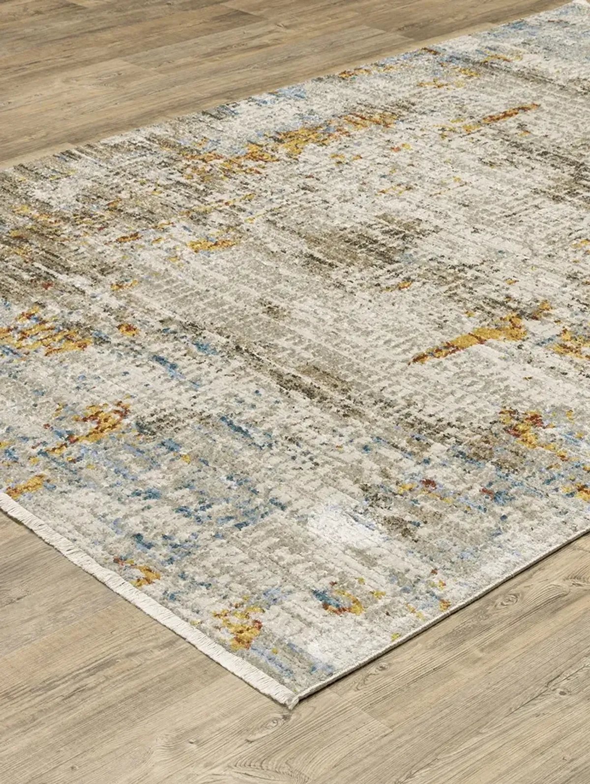 Bauer 3'10" x 5'5" Beige Rug