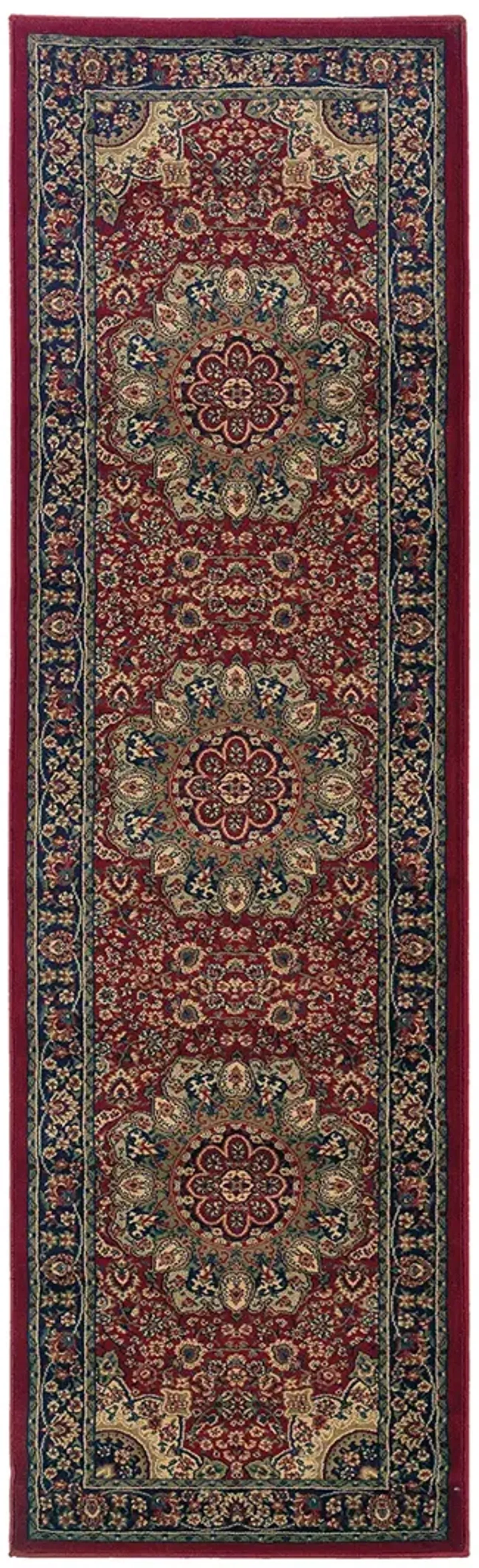 Ariana 2' x 3' Red Rug