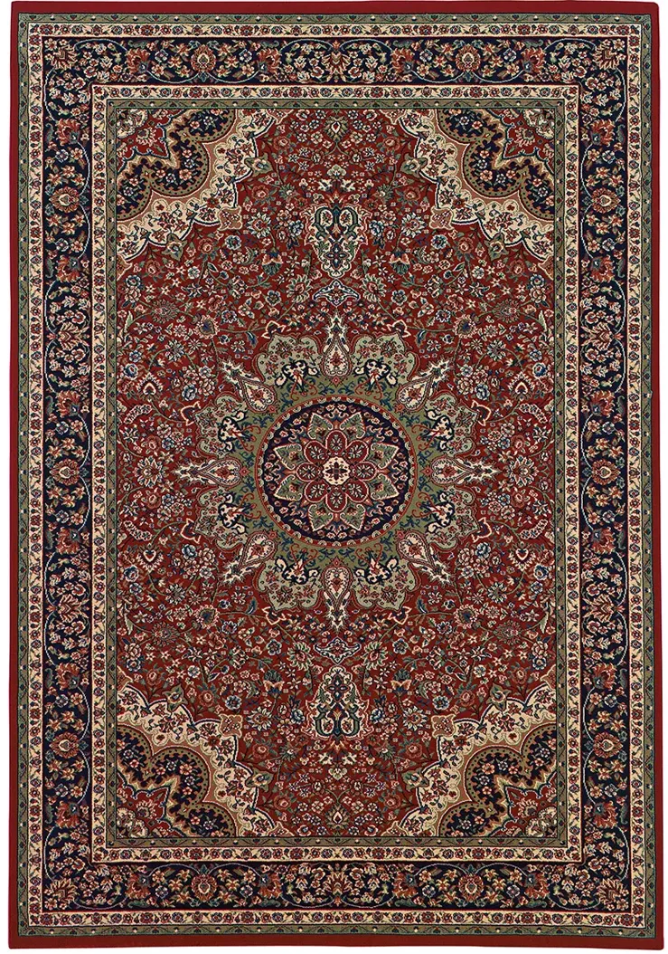 Ariana 2' x 3' Red Rug