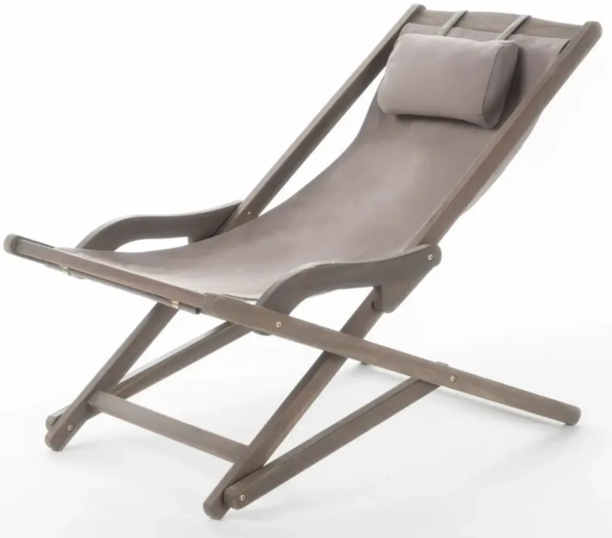 Merax Outdoor Beach Sliding Chair 2 Pieces