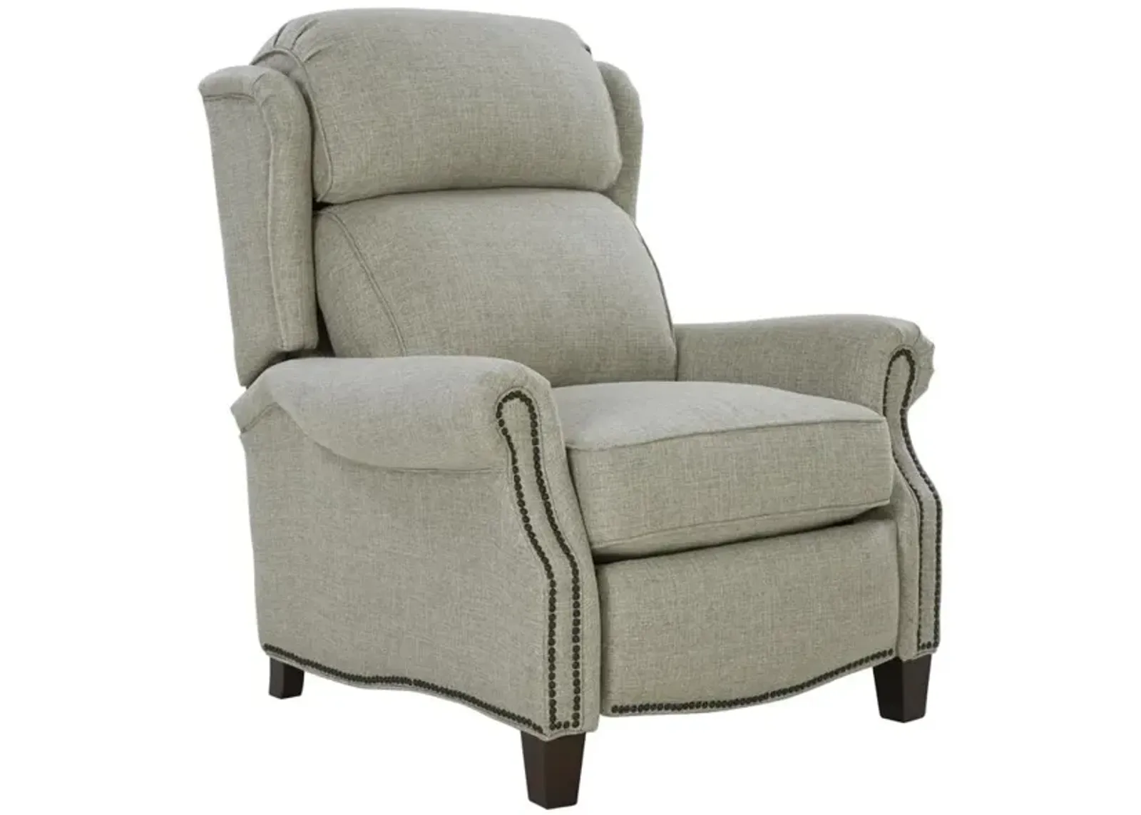 Barcalounger Meade Recliner, Linen Gray / Fabric