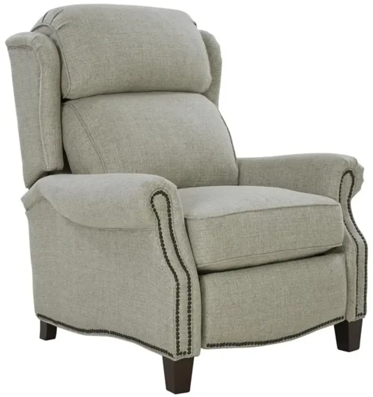 Barcalounger Meade Recliner, Linen Gray / Fabric