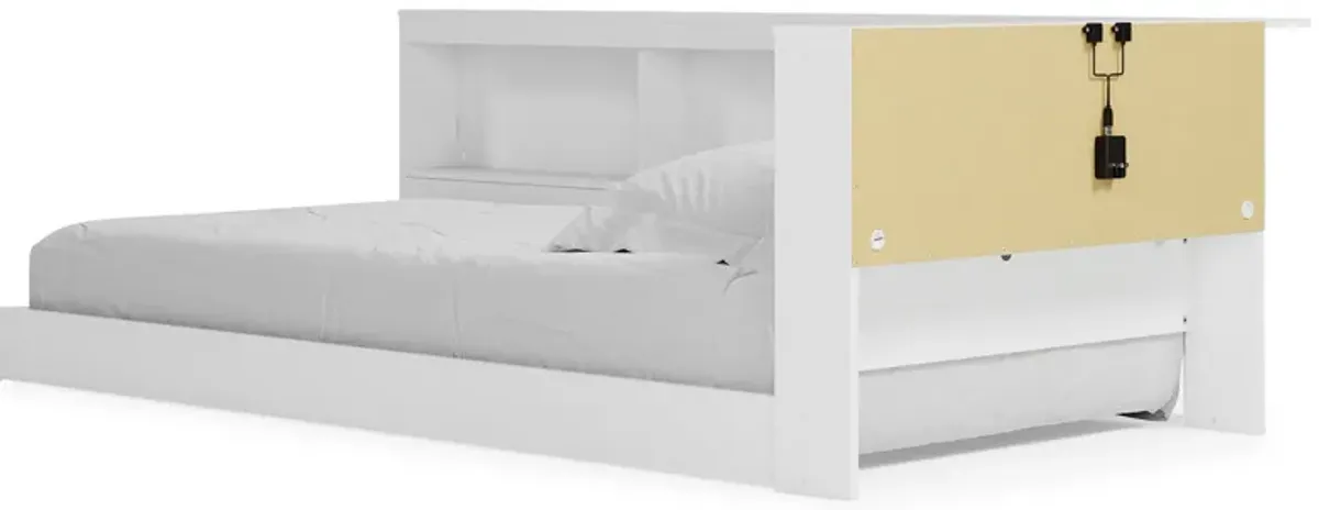 Twin Bookcase Storage Bed