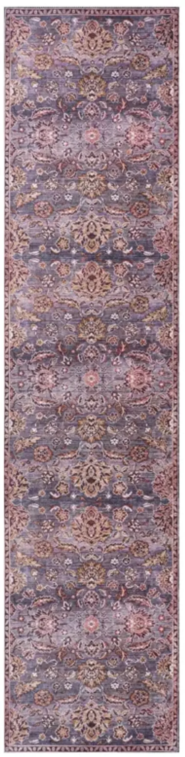 Victoria Ornate Persian All Over Washable Indoor/Outdoor Area Rug