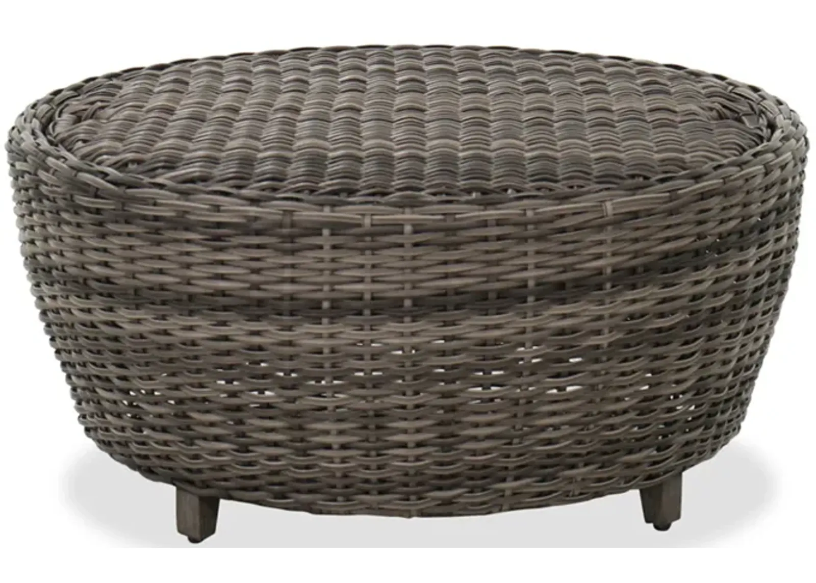 Marana Wicker Ottoman