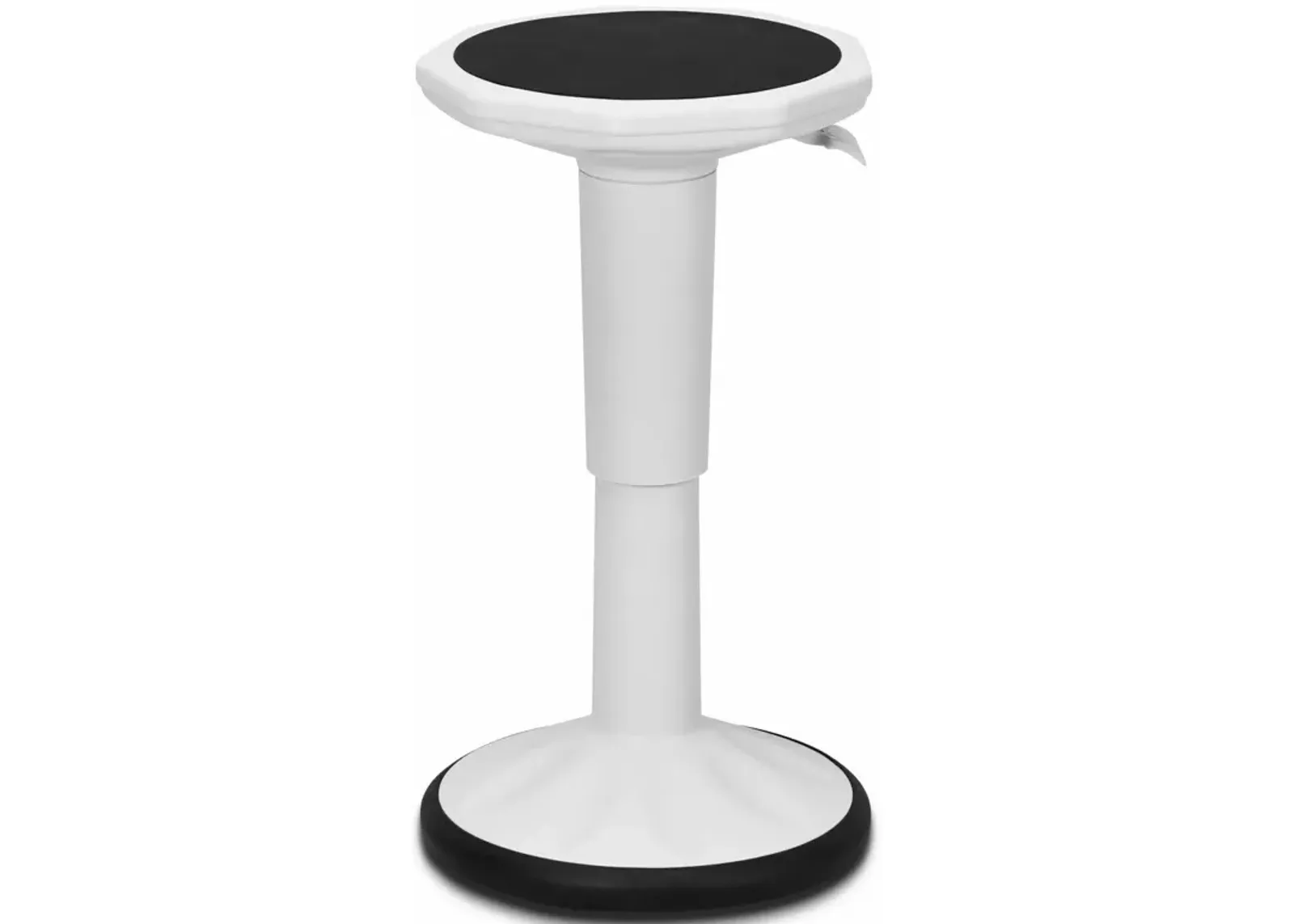 Costway Wobble Chair Height Adjustable Active Learning Stool Sitting Home Office Silicone White