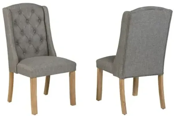 Dark Grey Dining Chairs Wood Legs