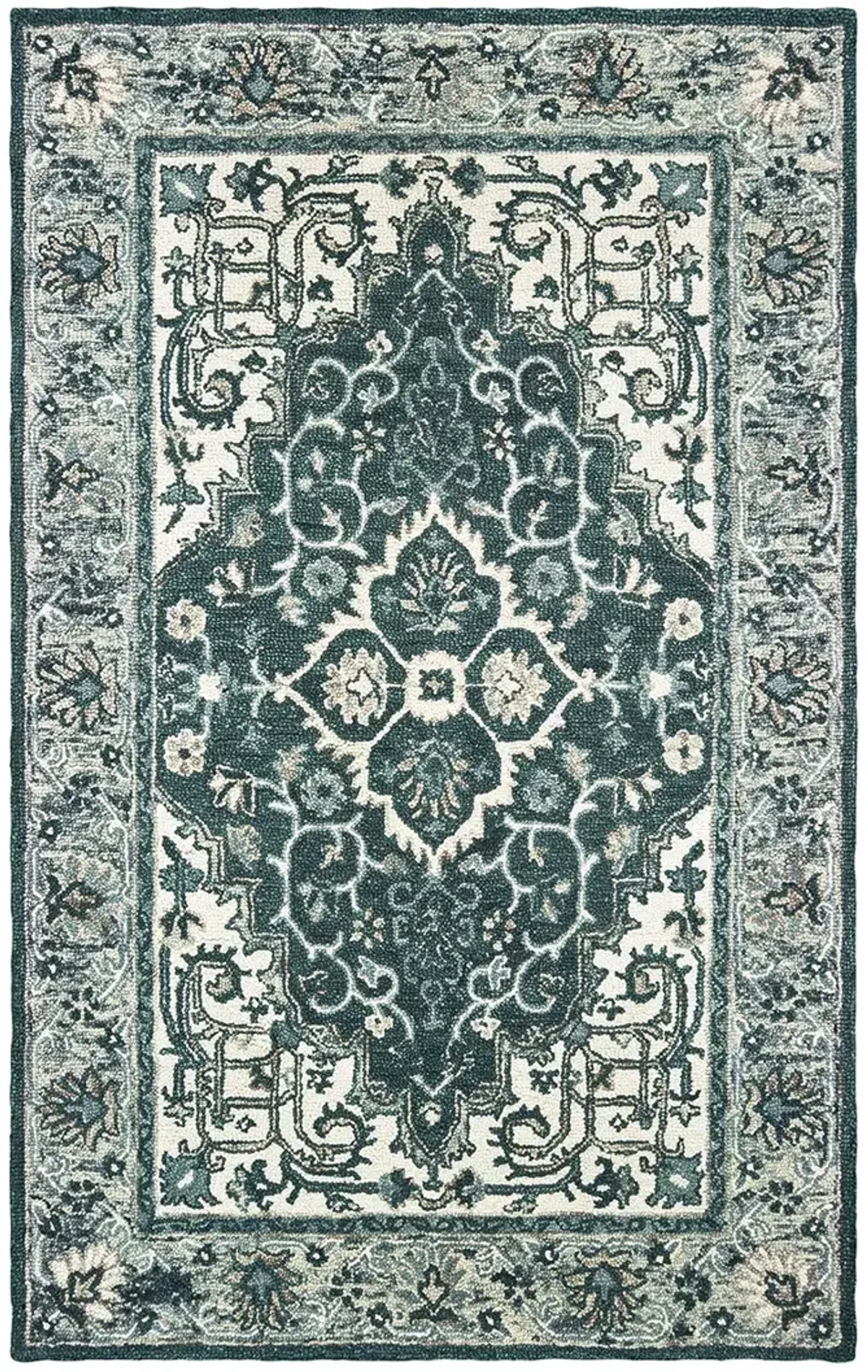 Zahra 75506 Grey 8' x 10' Rug