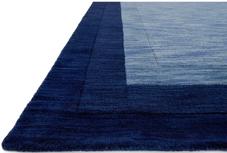 Hamilton HM01 Navy 5' x 7'6" Rug