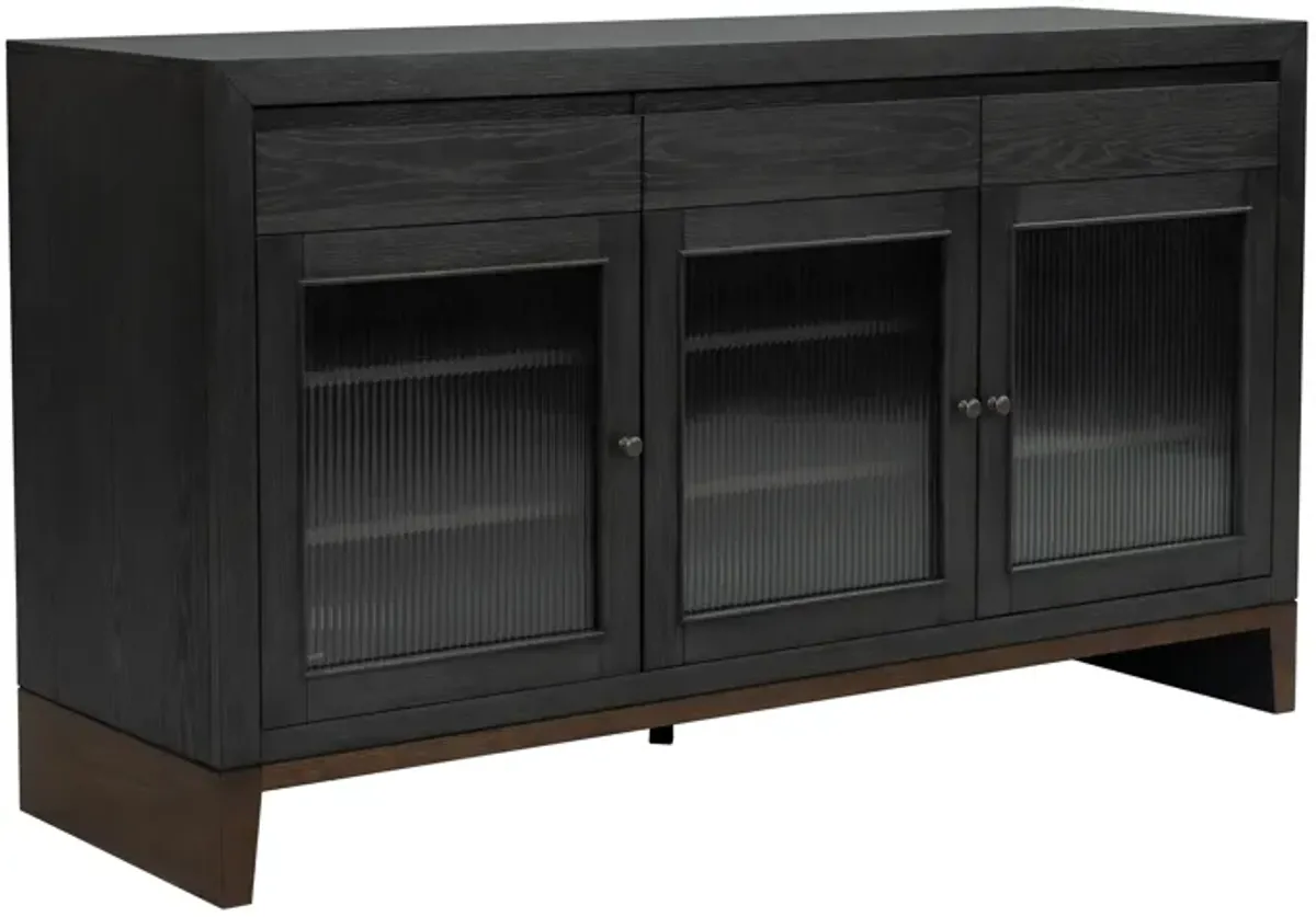 Waterfall Black Buffet