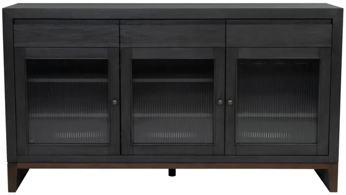Waterfall Black Buffet