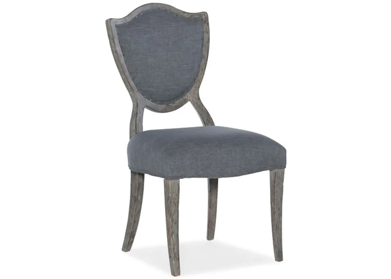 Beaumont Shield-back Side Chair in Grey