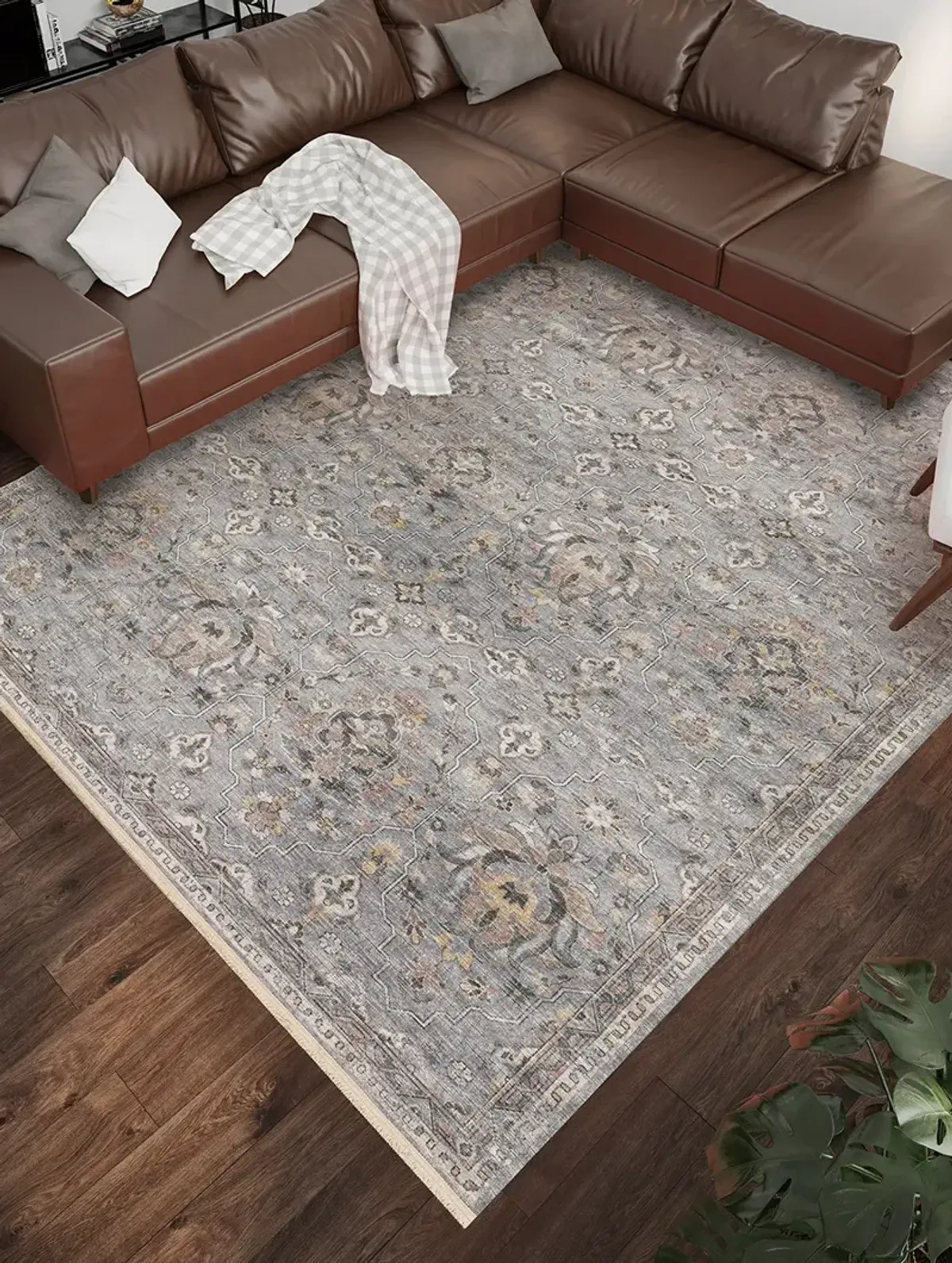 Marbella MB4 Silver 9' x 12' Rug