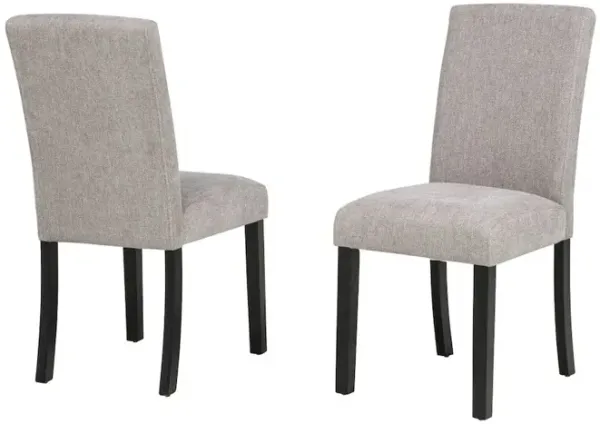 Yvonne Dining Chairs, Set of 2, Grey