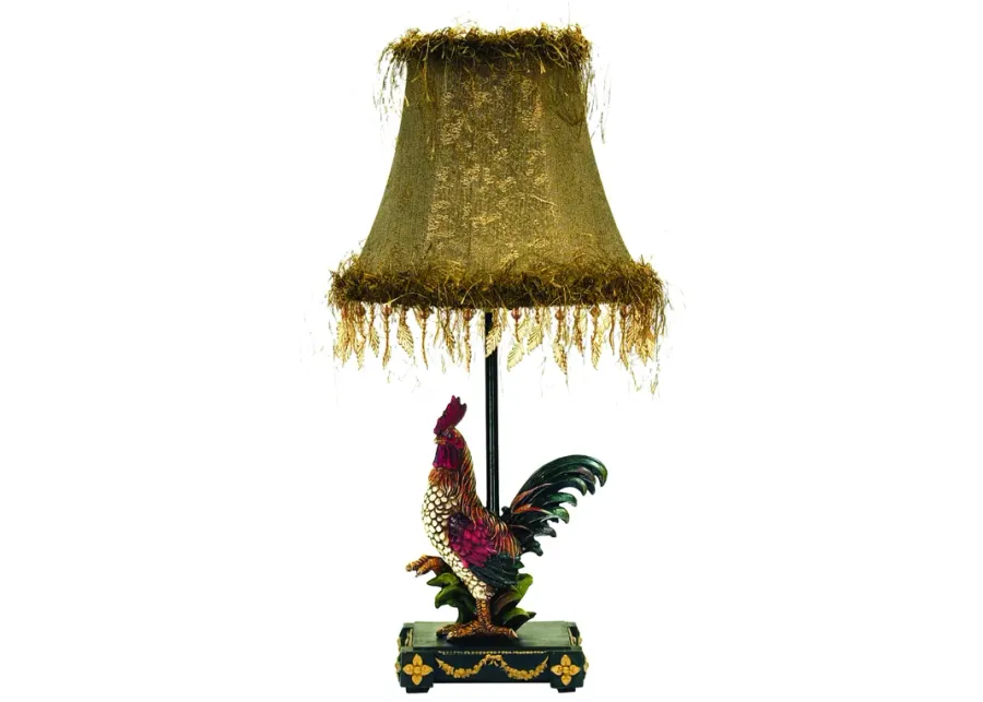 Petite Rooster 19'' High 1-Light Table Lamp