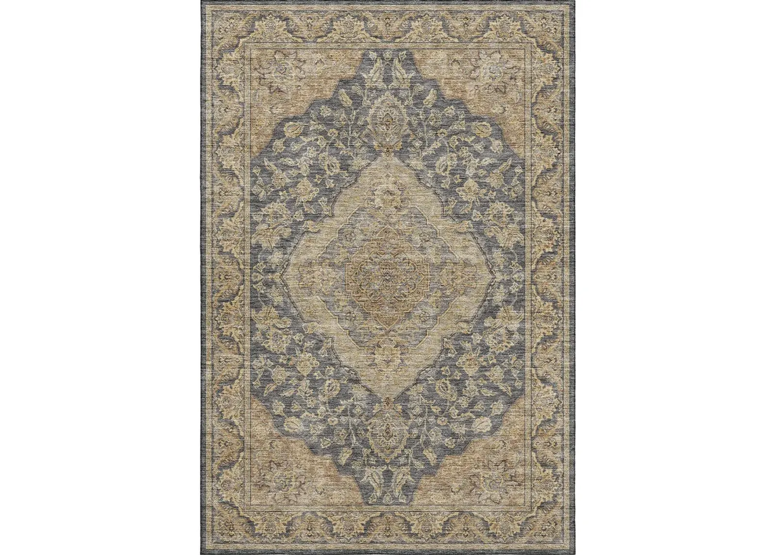 Hatay HY3 Charcoal 8' x 10' Rug