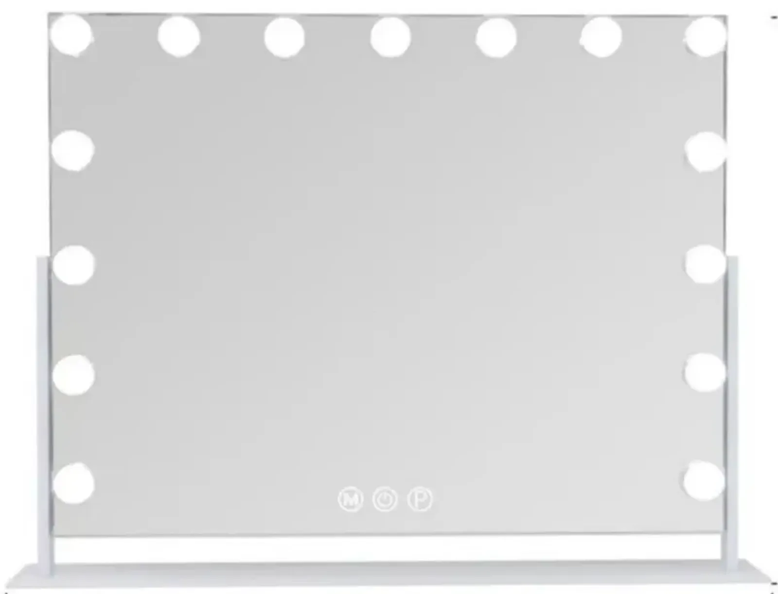 23''x19'' Vanity Mirror with Lights 15 Blubs 360°Rotation