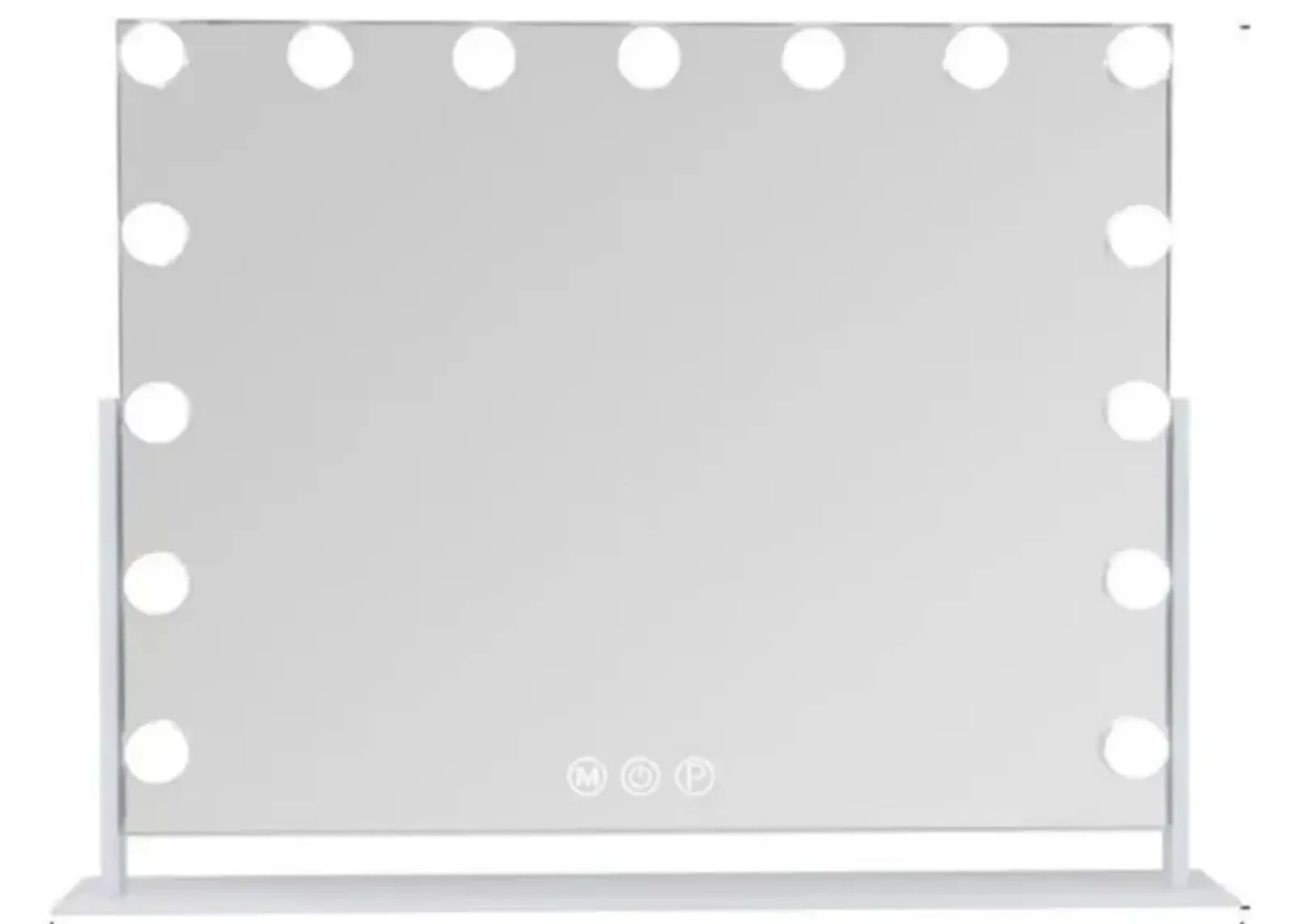 23''x19'' Vanity Mirror with Lights 15 Blubs 360°Rotation