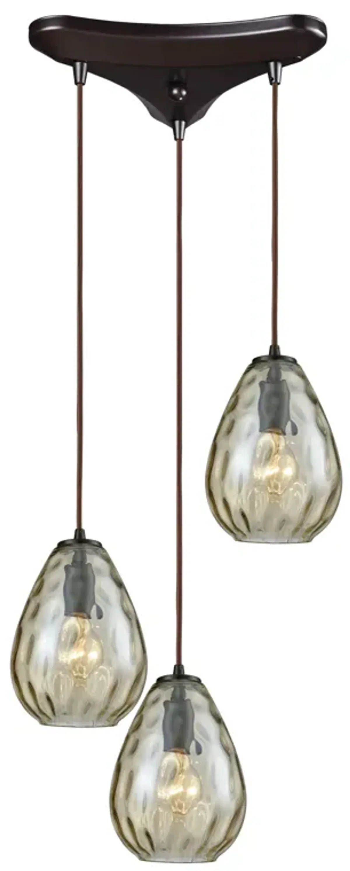 Lagoon Mini Triangular Pendant