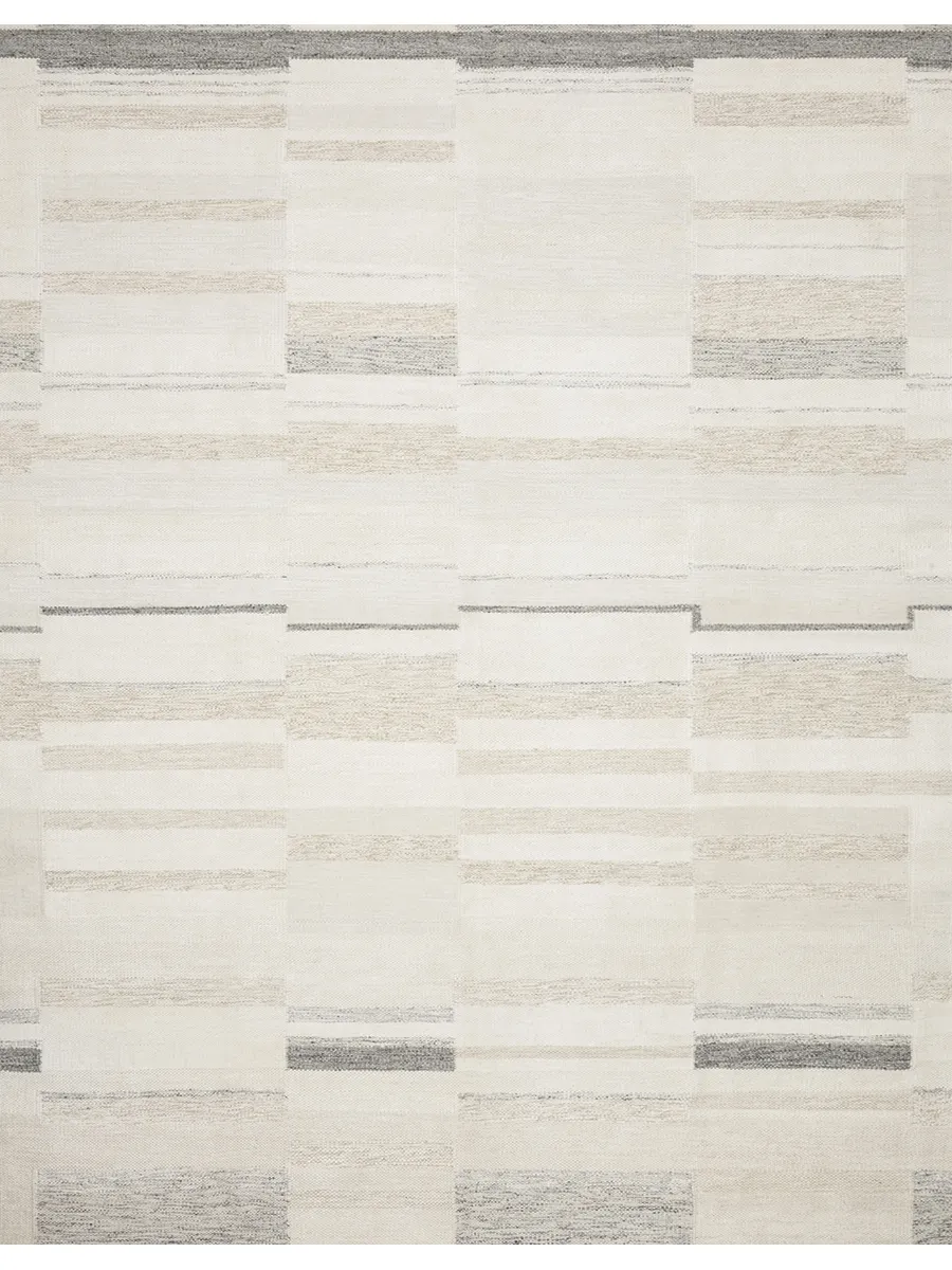 Evelina EVE03 Ivory/Beige 7'9" x 9'9" Rug