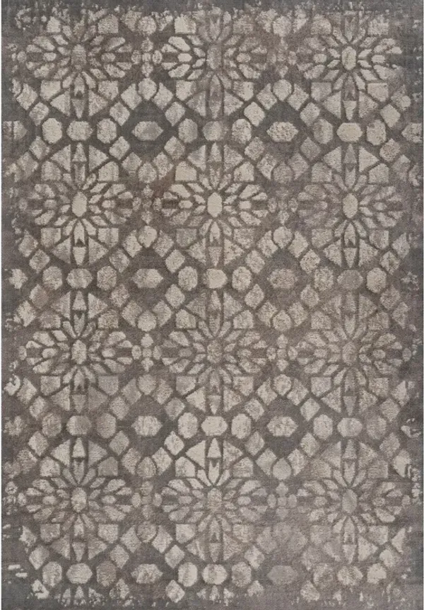 Roma Ornate Geometric Tile Area Rug